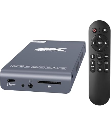 MedeaWiz DV-S1 Sprite Looping HD Media Player | Seamless Audio
